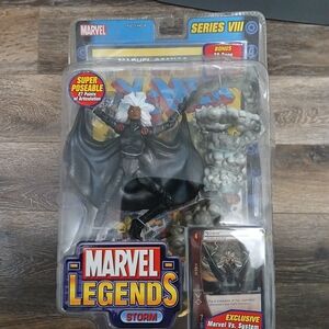 Marvel Legends Storm Figure with Black and Gray Cape